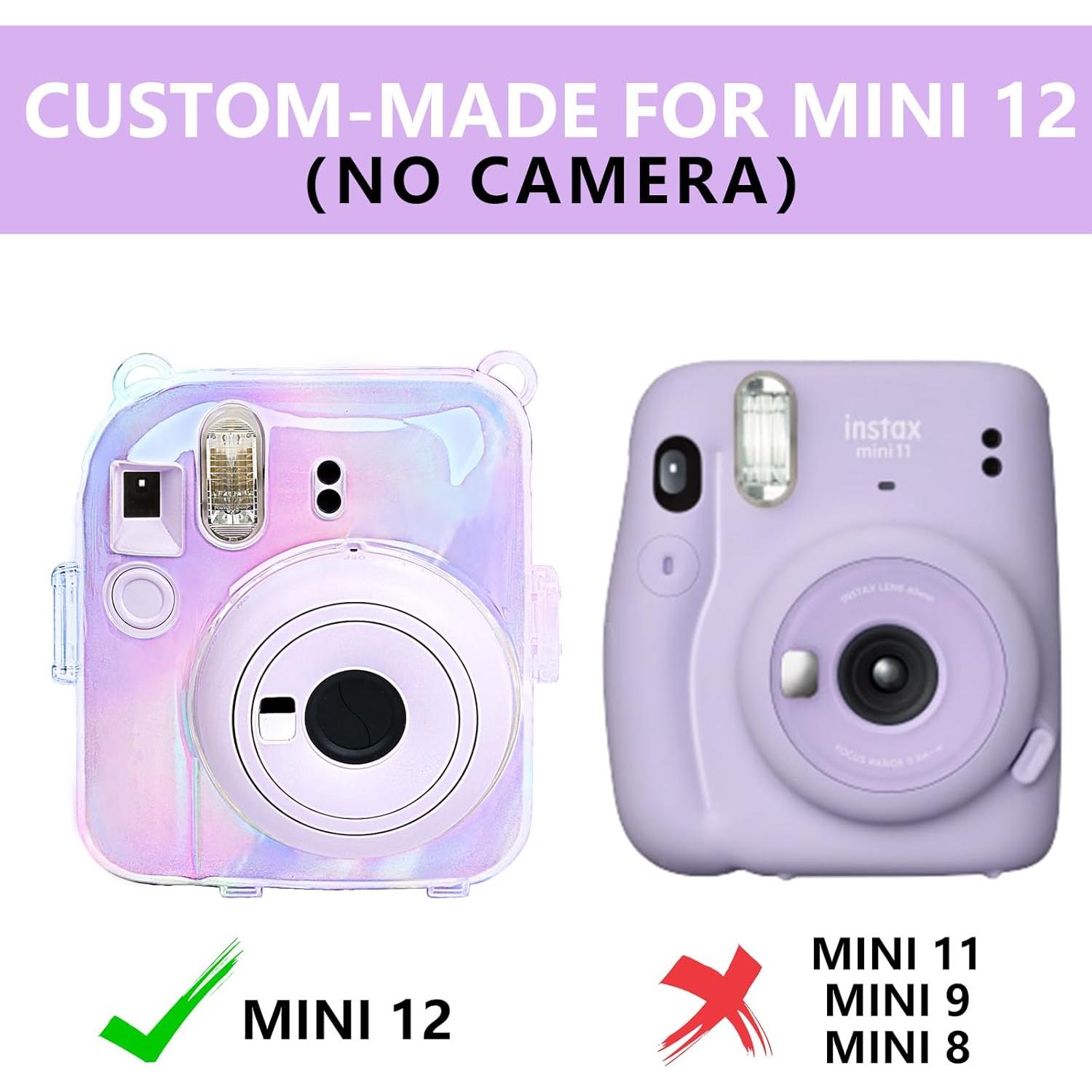 Funda Protectora Transparente WOGOZAN para Fujifilm Instax Mini 12