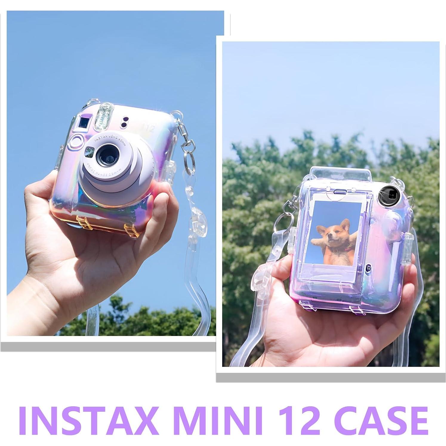 Funda Protectora Transparente WOGOZAN para Fujifilm Instax Mini 12
