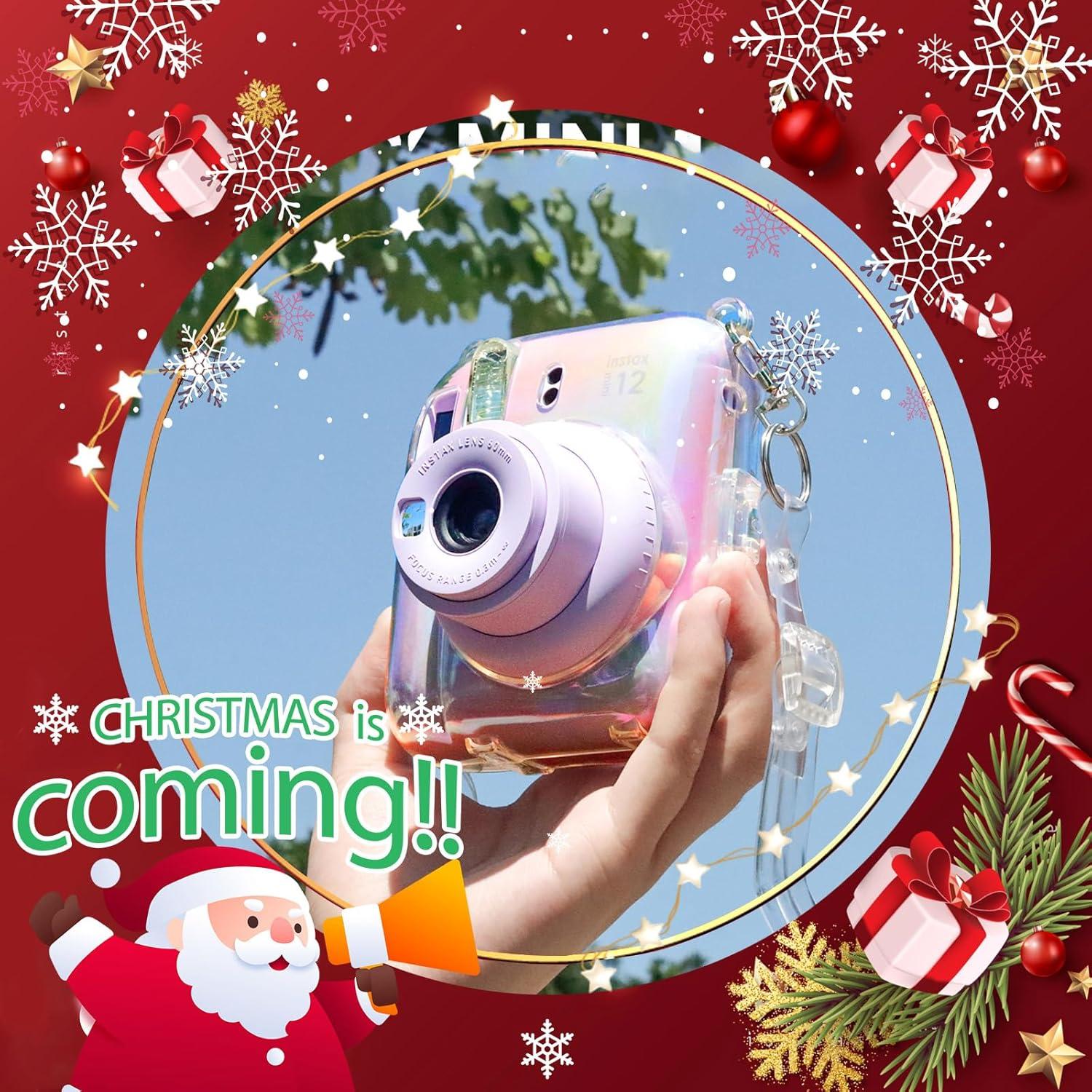 Funda Protectora Transparente WOGOZAN para Fujifilm Instax Mini 12