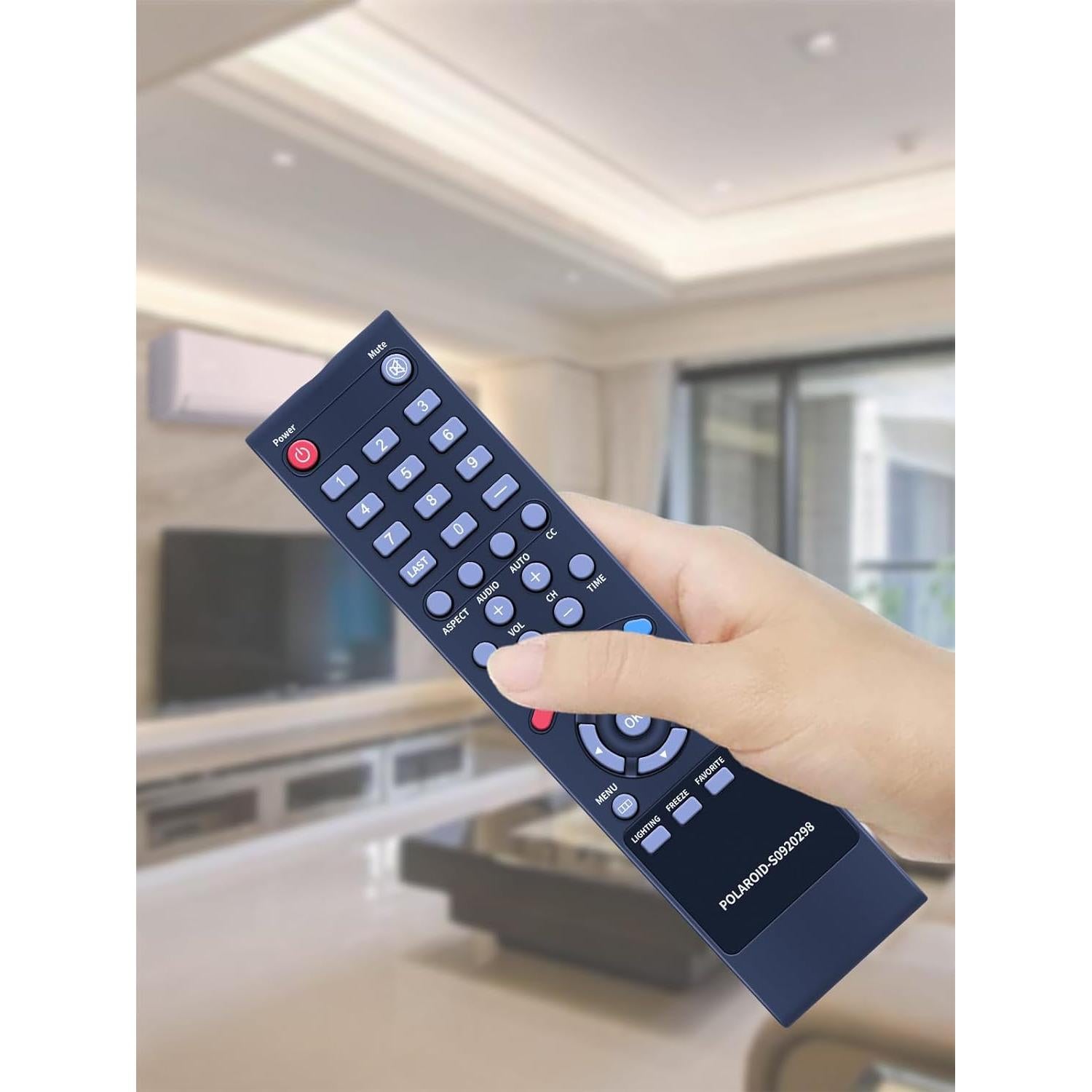 Control Remoto Reemplazo Polaroid S0920298 para Televisor