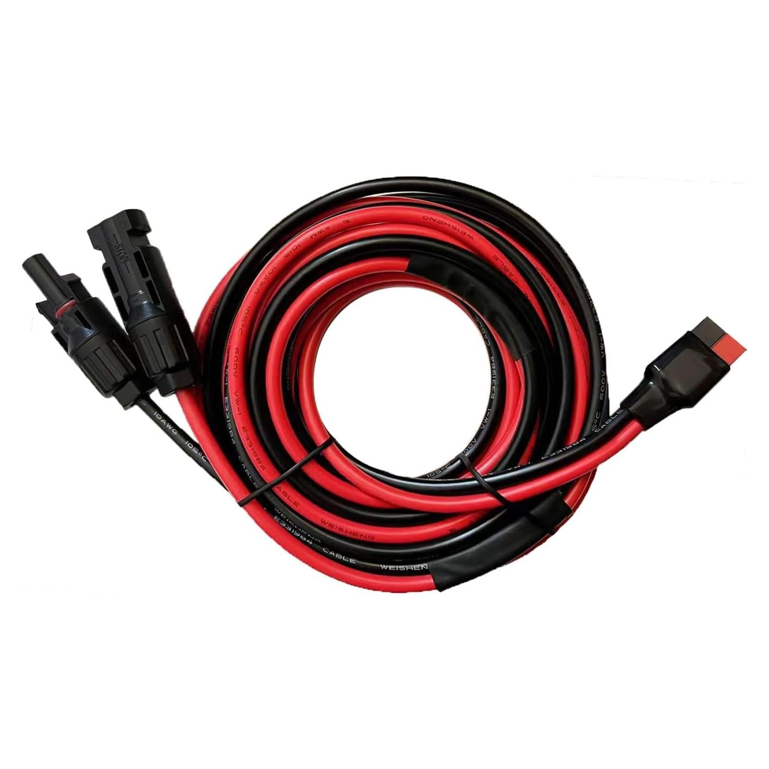 Cable de carga solar 10AWG ZkeeShop 3.6m para paneles solares