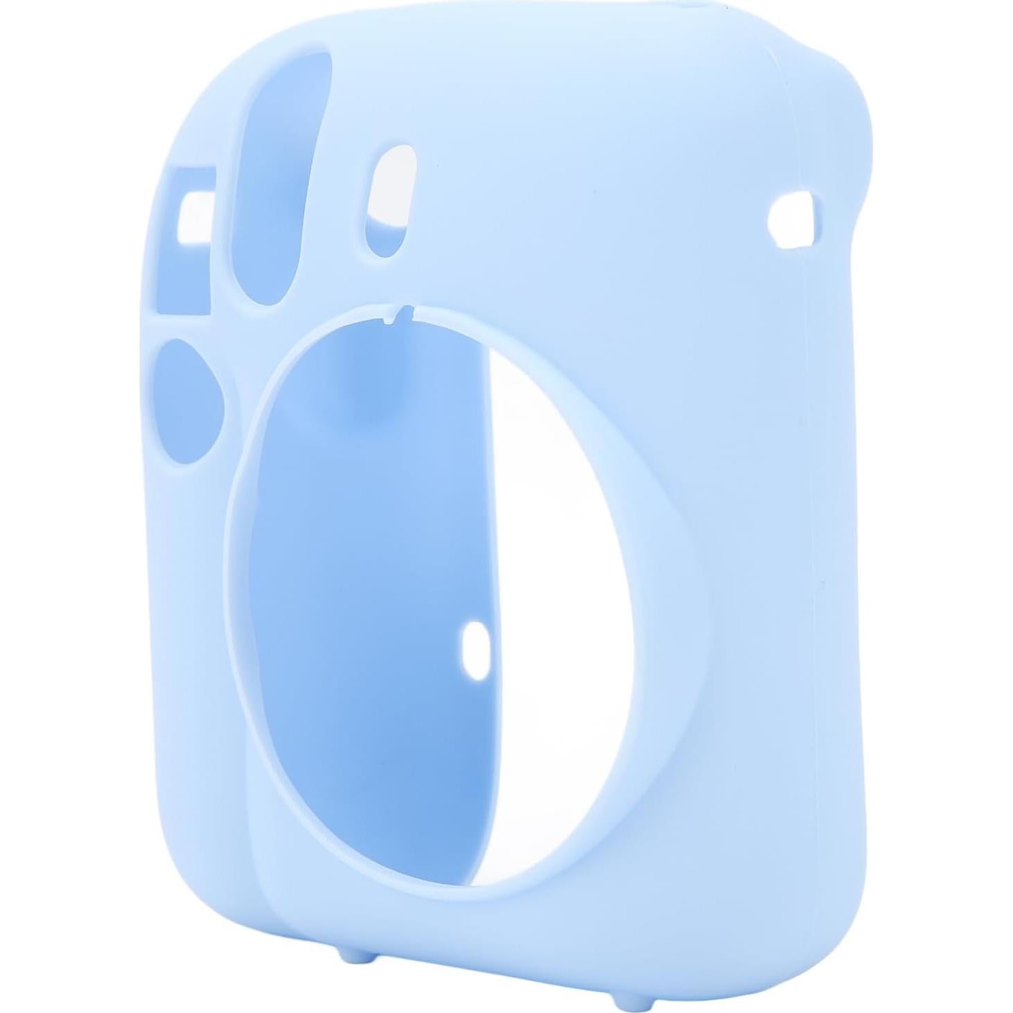 Yoidesu Silicone Case for Fujifilm Mini 12, Camera Body Skin Case, Shockproof Drop Proof Lightweight Soft Protector Cover, Mini 12 Instant Camera Accessories (Blue)