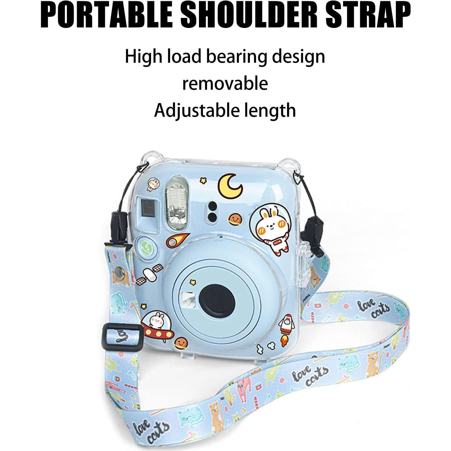 Funda Protectora Jectse para Cámara Instax Mini 12 Azul