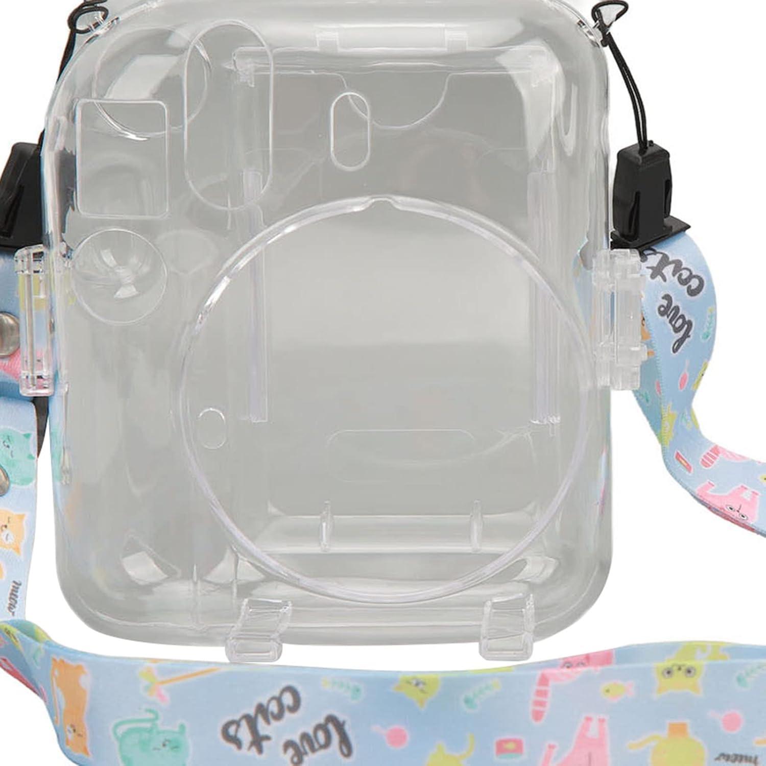 Funda Protectora Jectse para Cámara Instax Mini 12 Azul