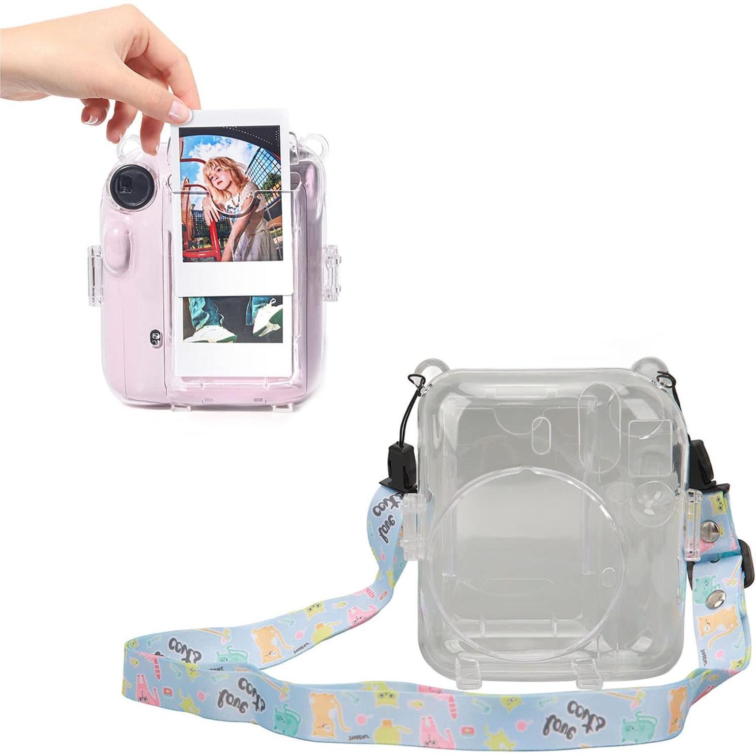 Funda Protectora Jectse para Cámara Instax Mini 12 Azul