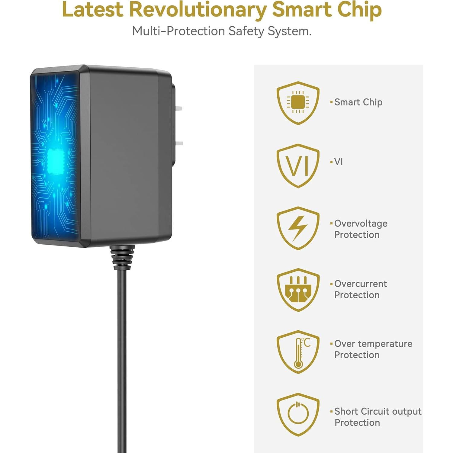 Adaptador de CA 5V Omilik para Tocadiscos Polaroid