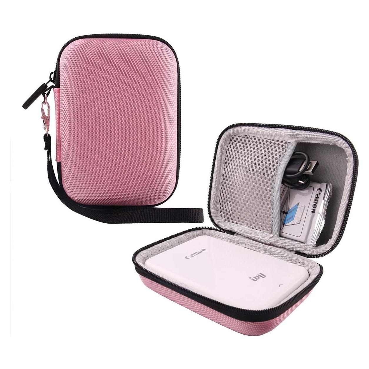 Funda Dura EVA WERJIA para Impresora Canon IVY Mini Rosa