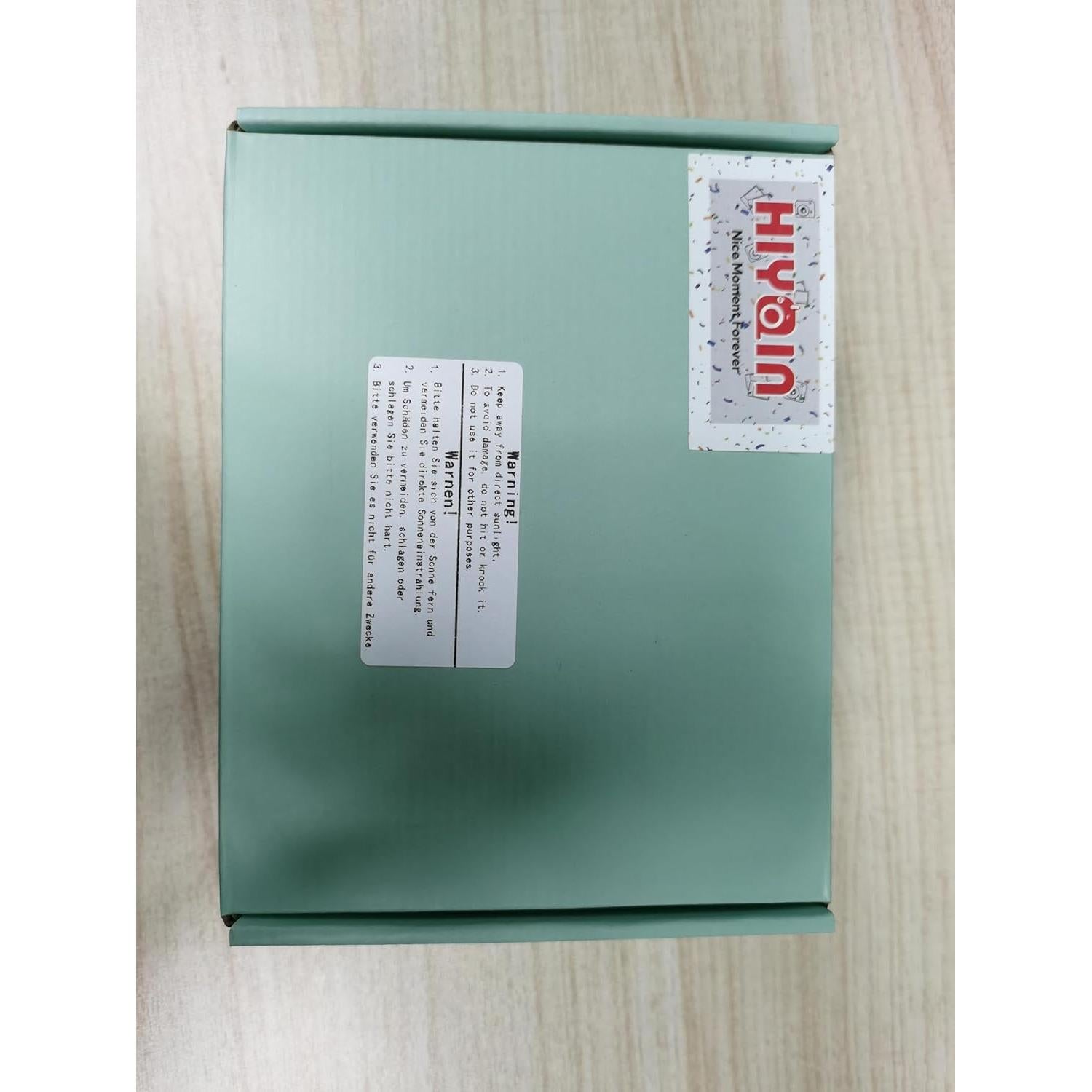 Funda para fotos cuadradas Instax Square HIYQIN Marrón Retro