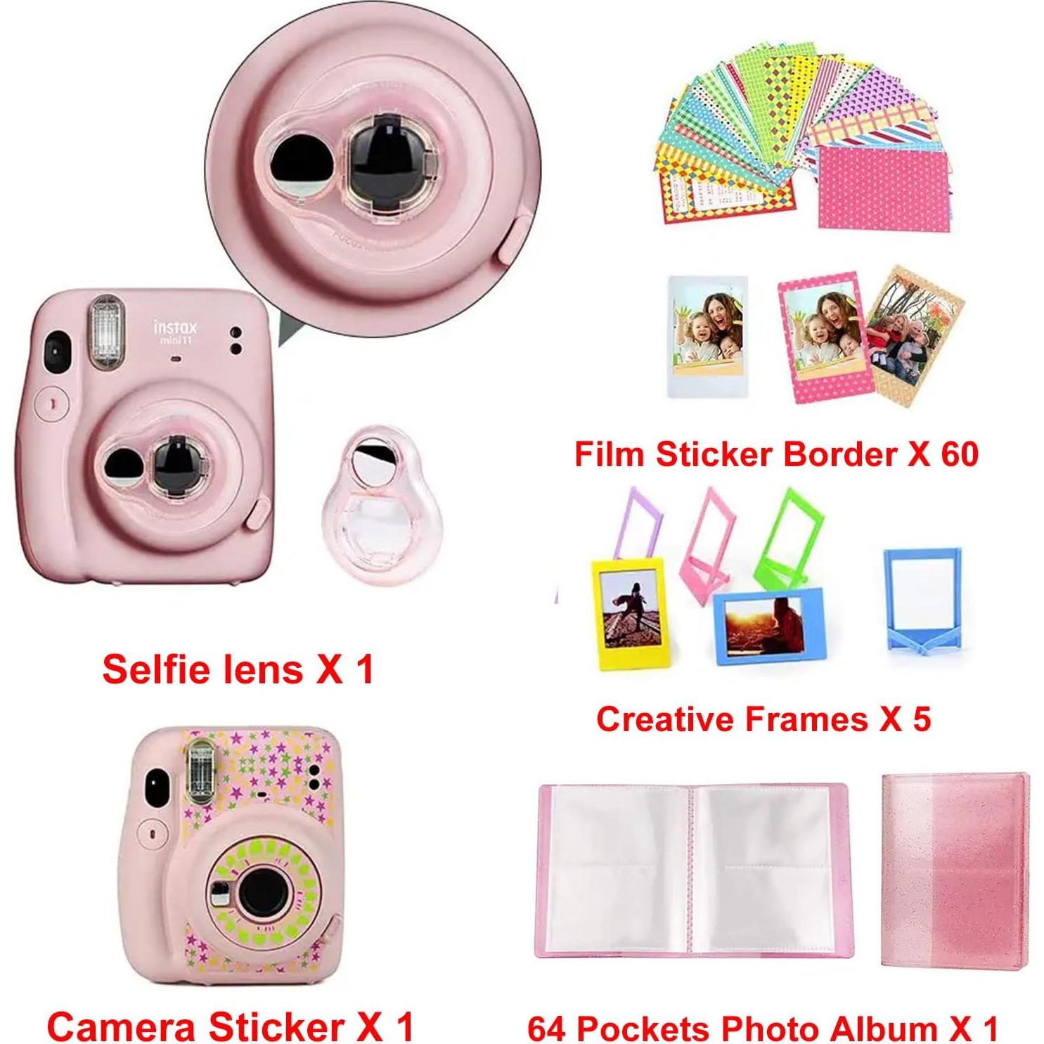 Kit de Accesorios CAIYOULE para Cámara Fujifilm Instax Mini 11