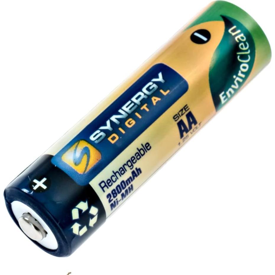 Baterías Recargables AA Synergy Digital 2800mAh Ni-MH 24 Unidades