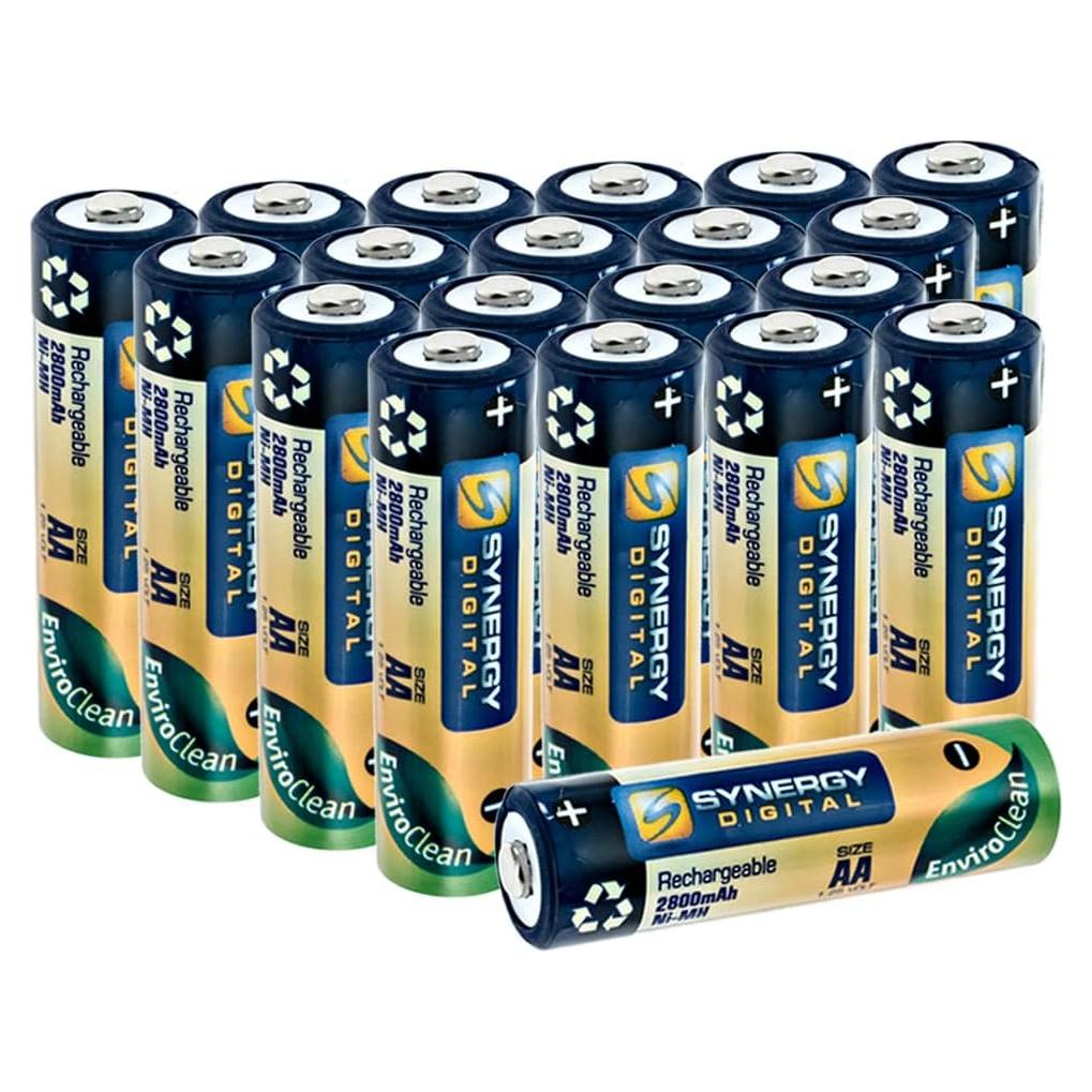 Baterías Recargables AA Synergy Digital 2800mAh Ni-MH