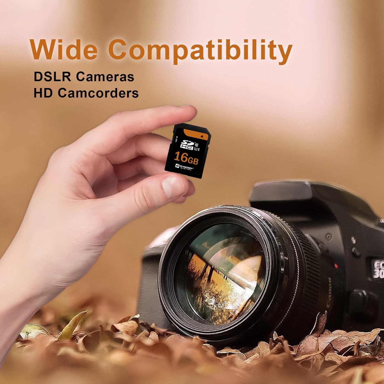 Tarjeta de Memoria SDHC 16GB Synergy Digital Clase 10 UHS-I