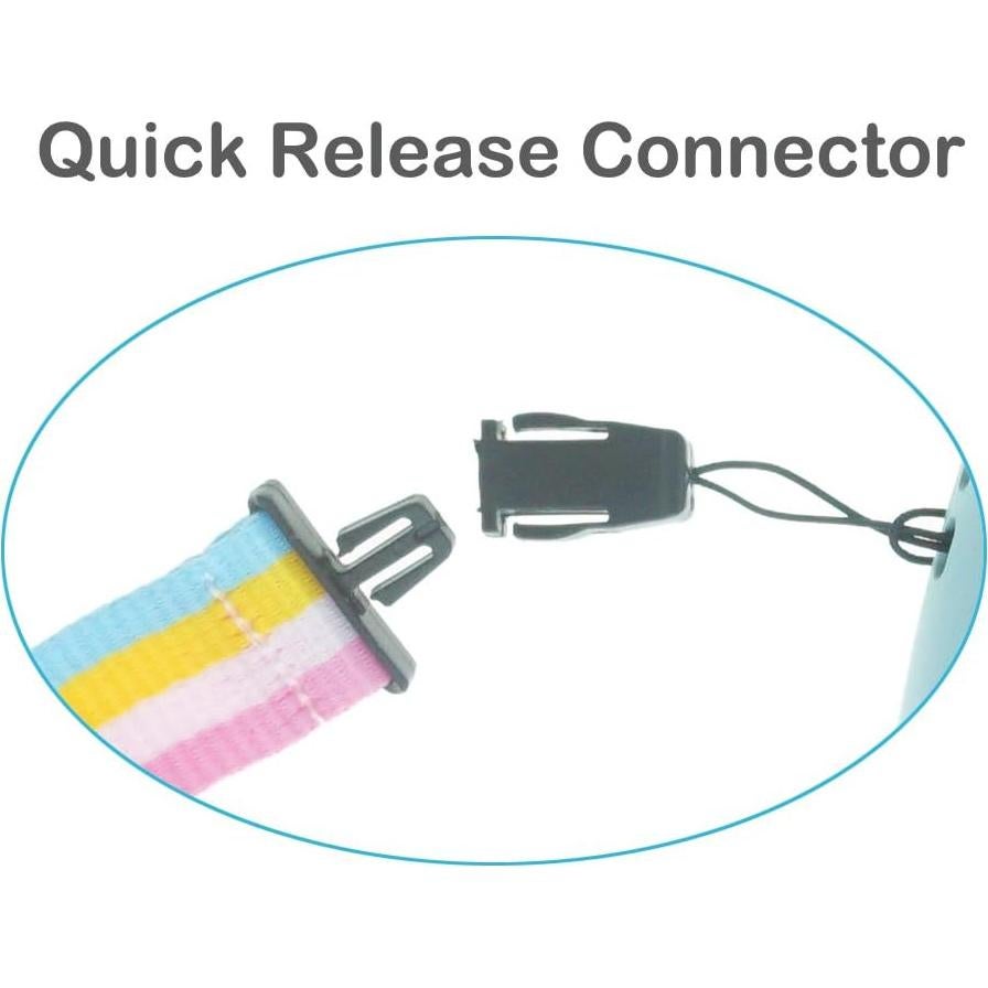 Correa de cámara profesional FoRapid Arcoíris ajustable 58-113 cm
