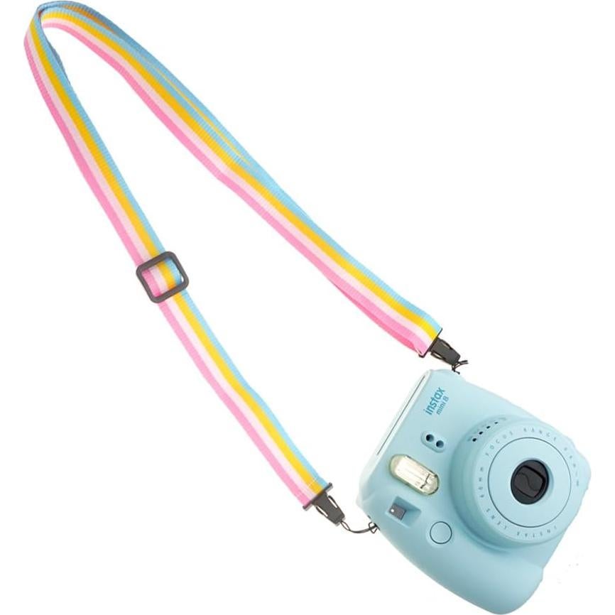 Correa de cámara profesional FoRapid Arcoíris ajustable 58-113 cm