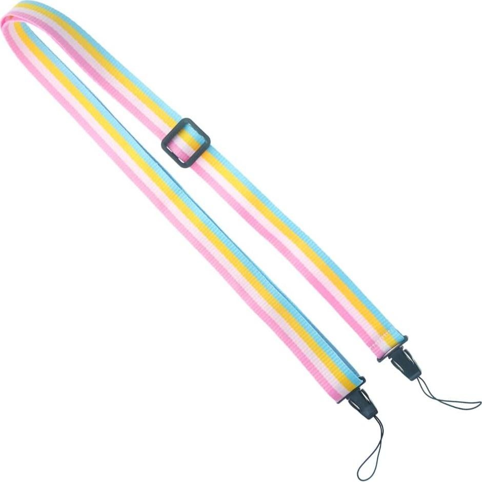 Correa de cámara profesional FoRapid Arcoíris ajustable 58-113 cm