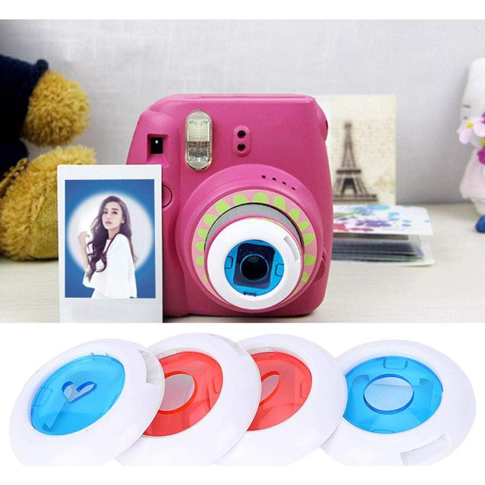 Juego de 4 Filtros de Color para Cámara Instantánea Mini 7S/8/8+/9