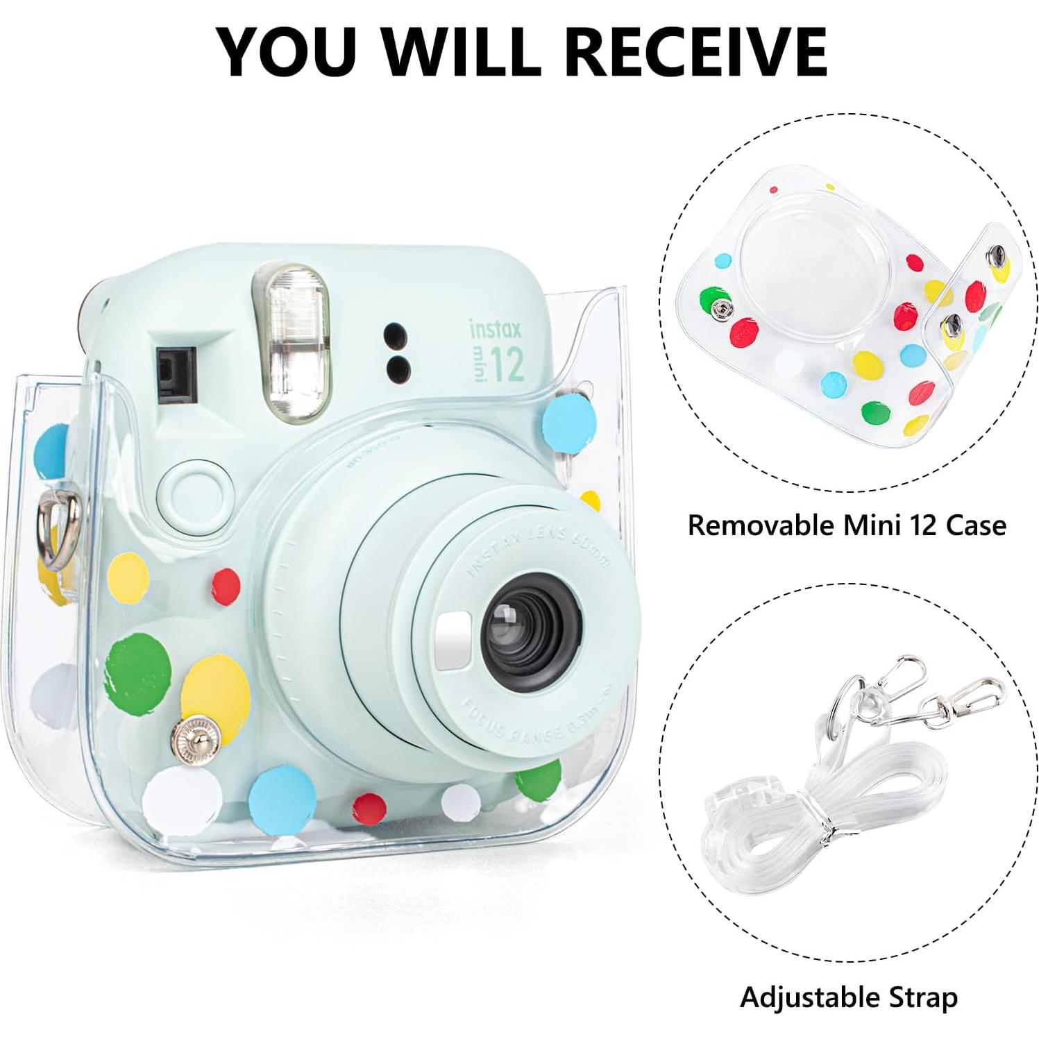 Funda Protectora Rieibi para Fujifilm Instax Mini 12 - PVC