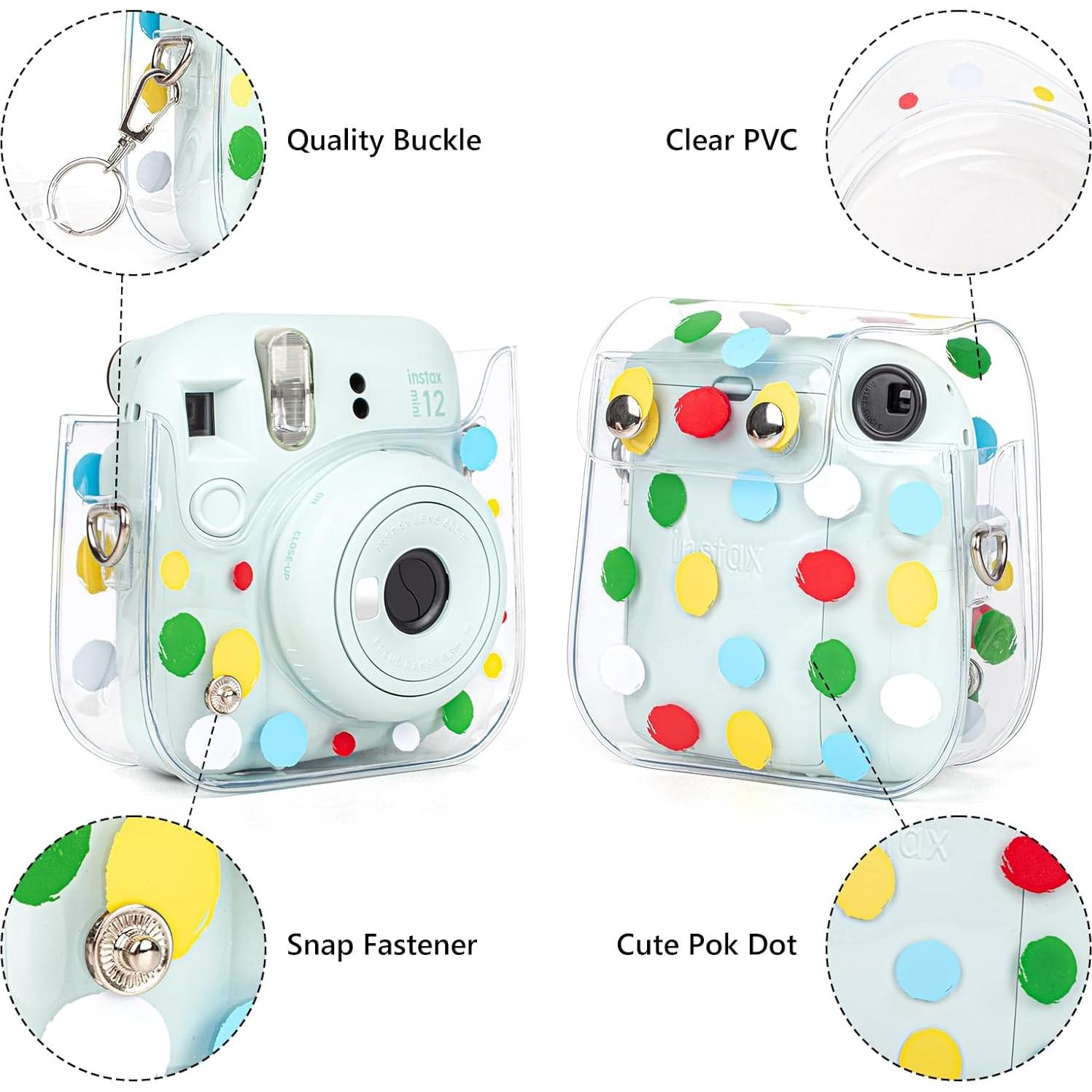 Funda Protectora Rieibi para Fujifilm Instax Mini 12 - PVC