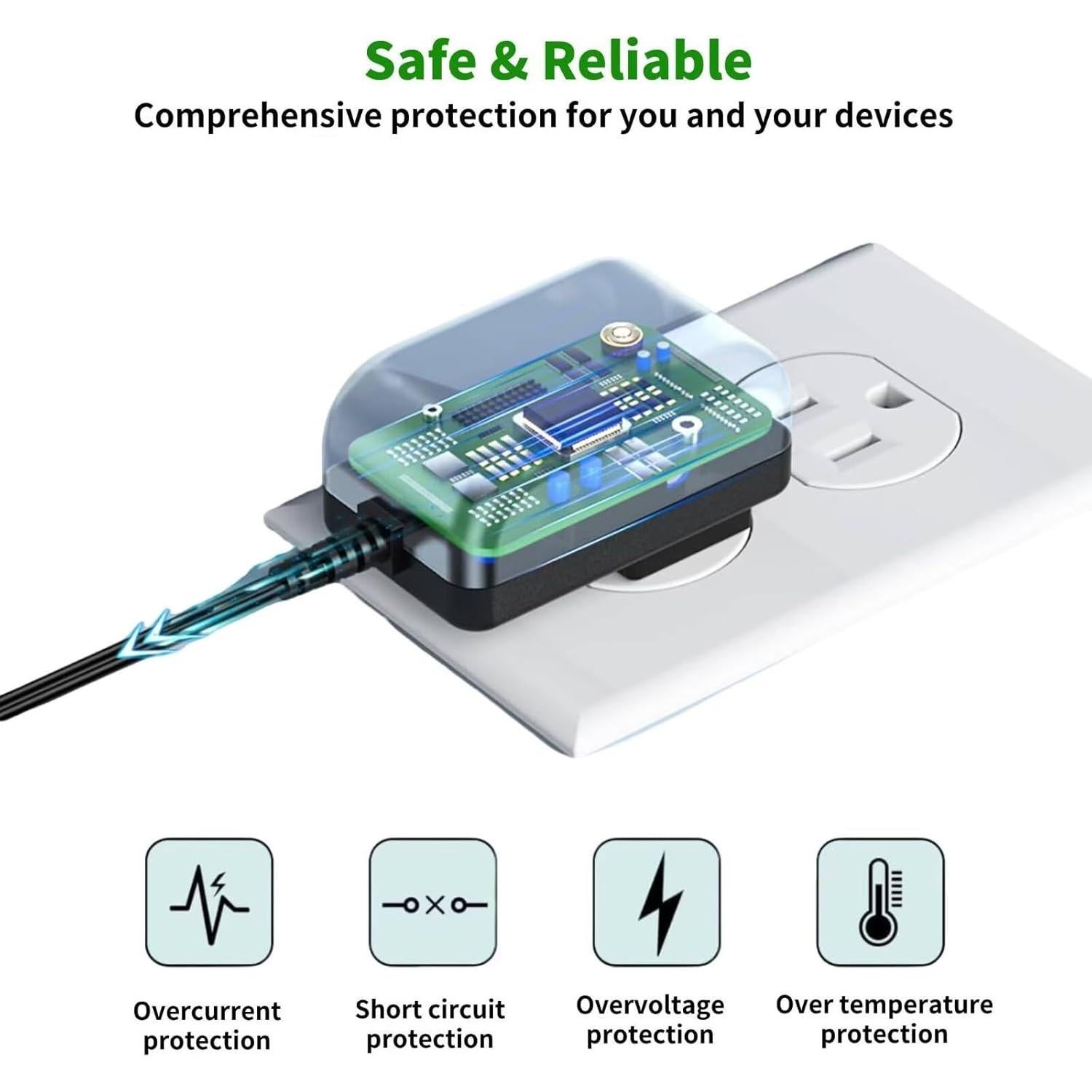 Cargador Adaptador 5V AC/DC Polaroid PBT 4000 - Seguro y Compacto
