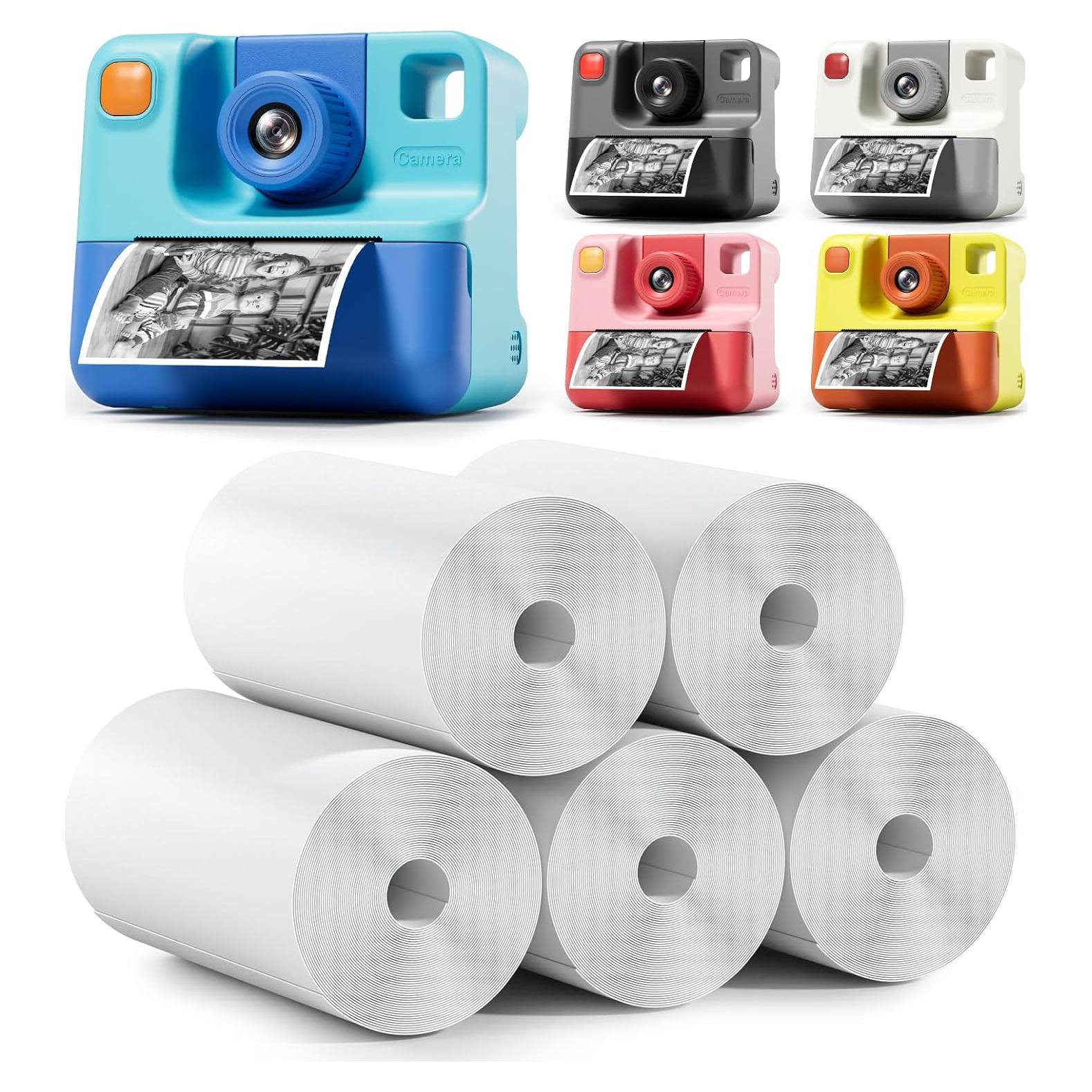 5 Rollos de Papel de Recarga para Cámara Instantánea GREENKINDER
