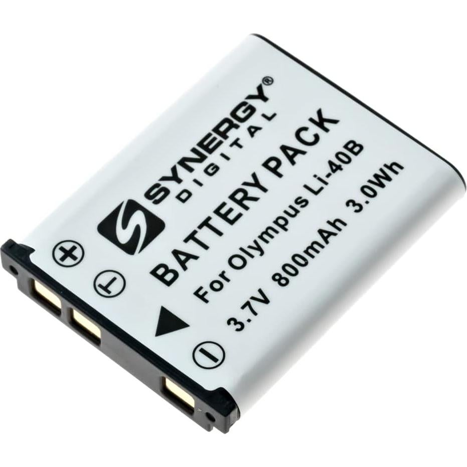 Baterías recargables Synergy Digital para Olympus LI-40B