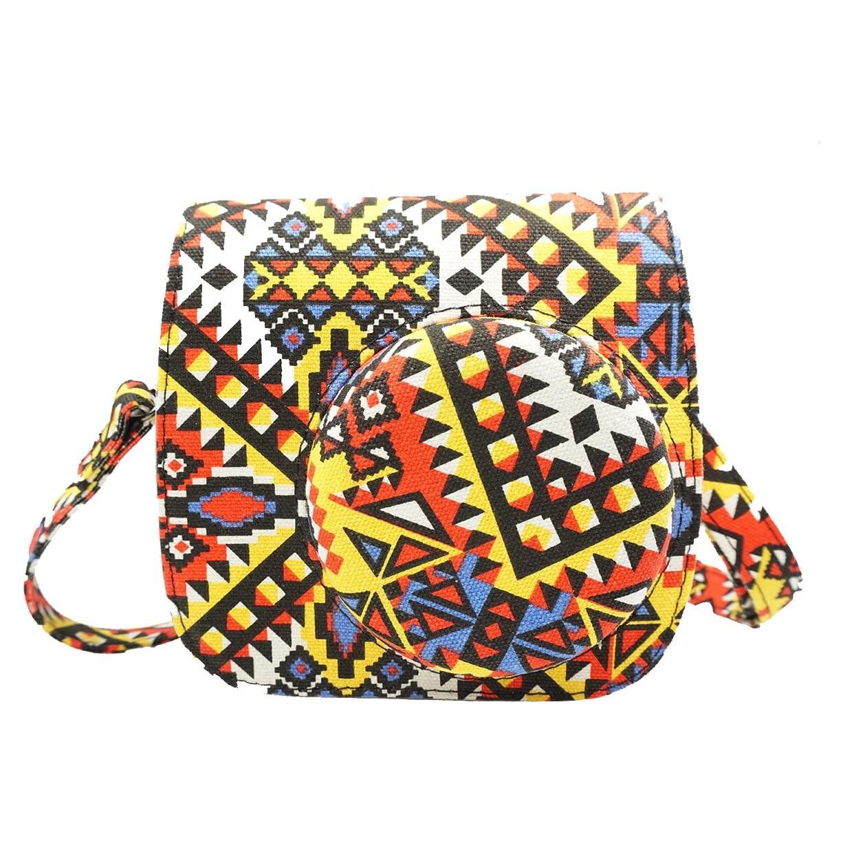 Bolsa de cámara PU cuero Fujifilm Instax Mini 9/8/8+ con correa