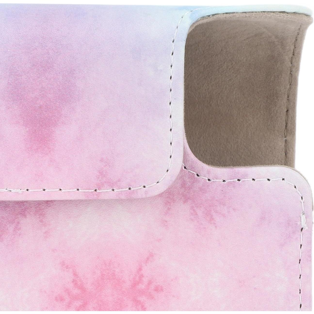 Funda Protectora para Cámara Instantánea Mini 12 Yosoo Azul Rosa