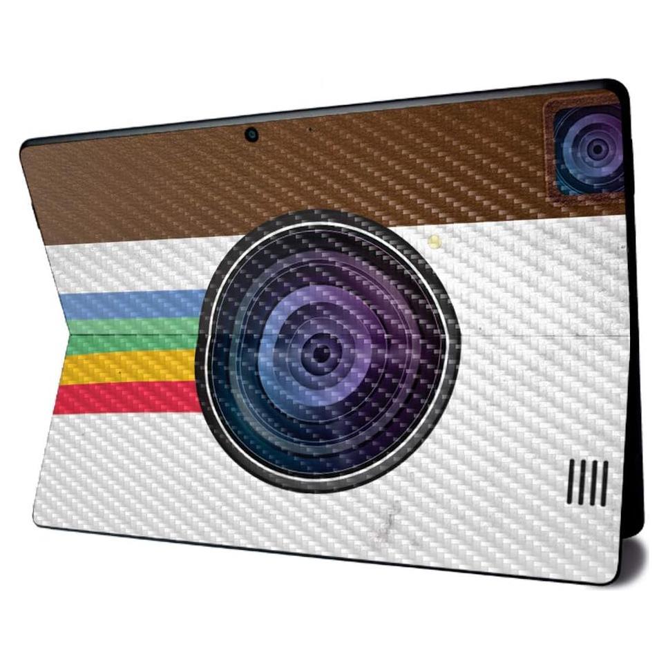 Piel de Fibra de Carbono MightySkins para Surface Pro X - Polaroid Vintage