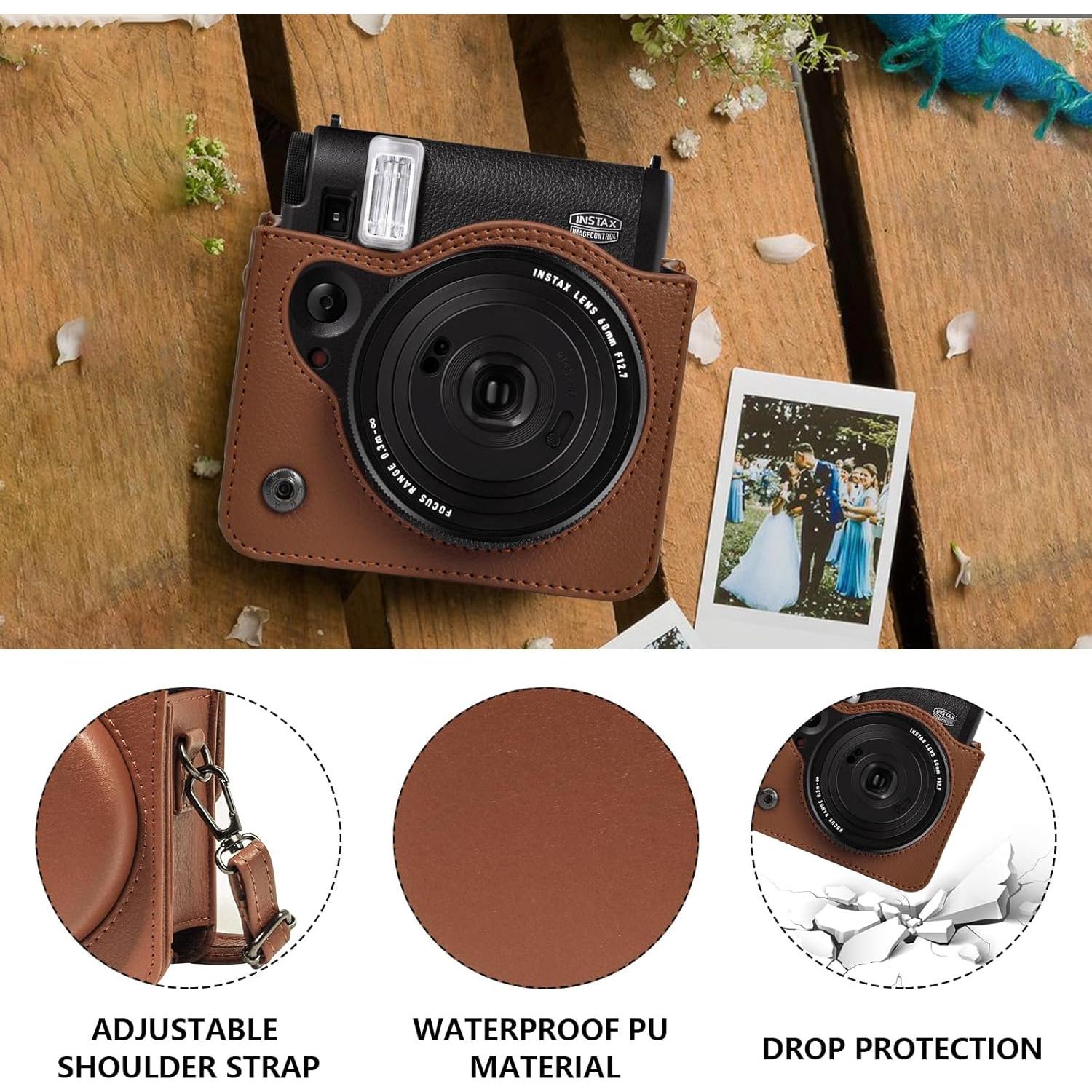 Funda de cámara CAIYOULE para Fujifilm Mini 99 con álbum y pegatinas
