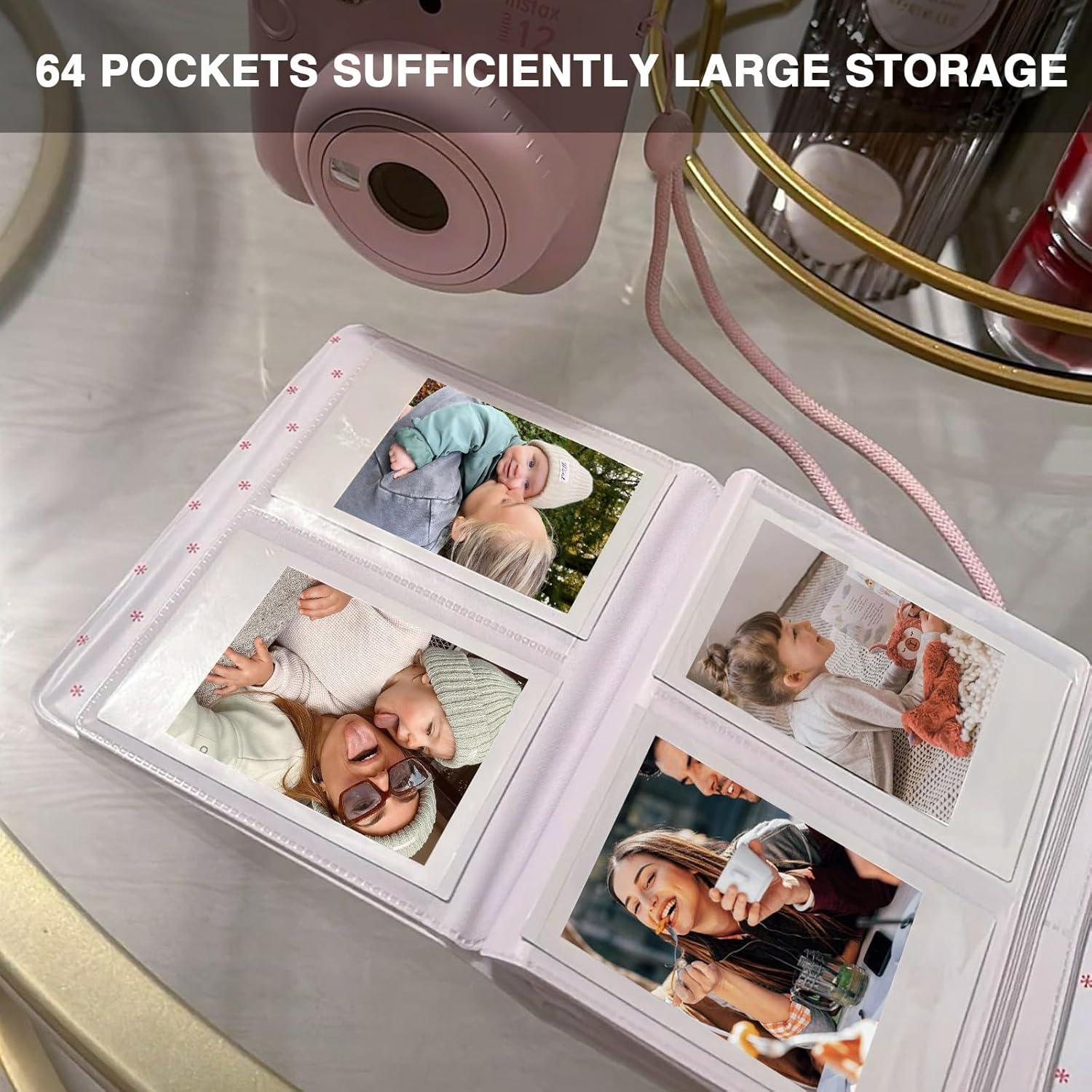 Funda de cámara CAIYOULE para Fujifilm Mini 99 con álbum y pegatinas