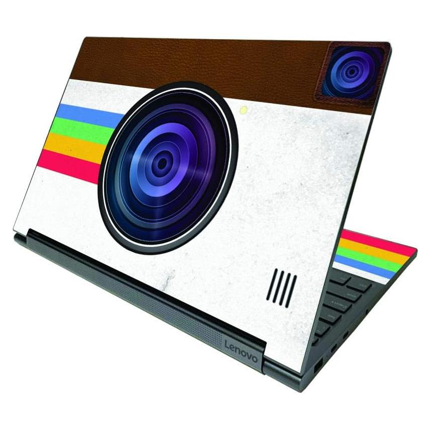 MightySkins Piel Vinilo para Lenovo Yoga C940 15" Polaroid Vintage