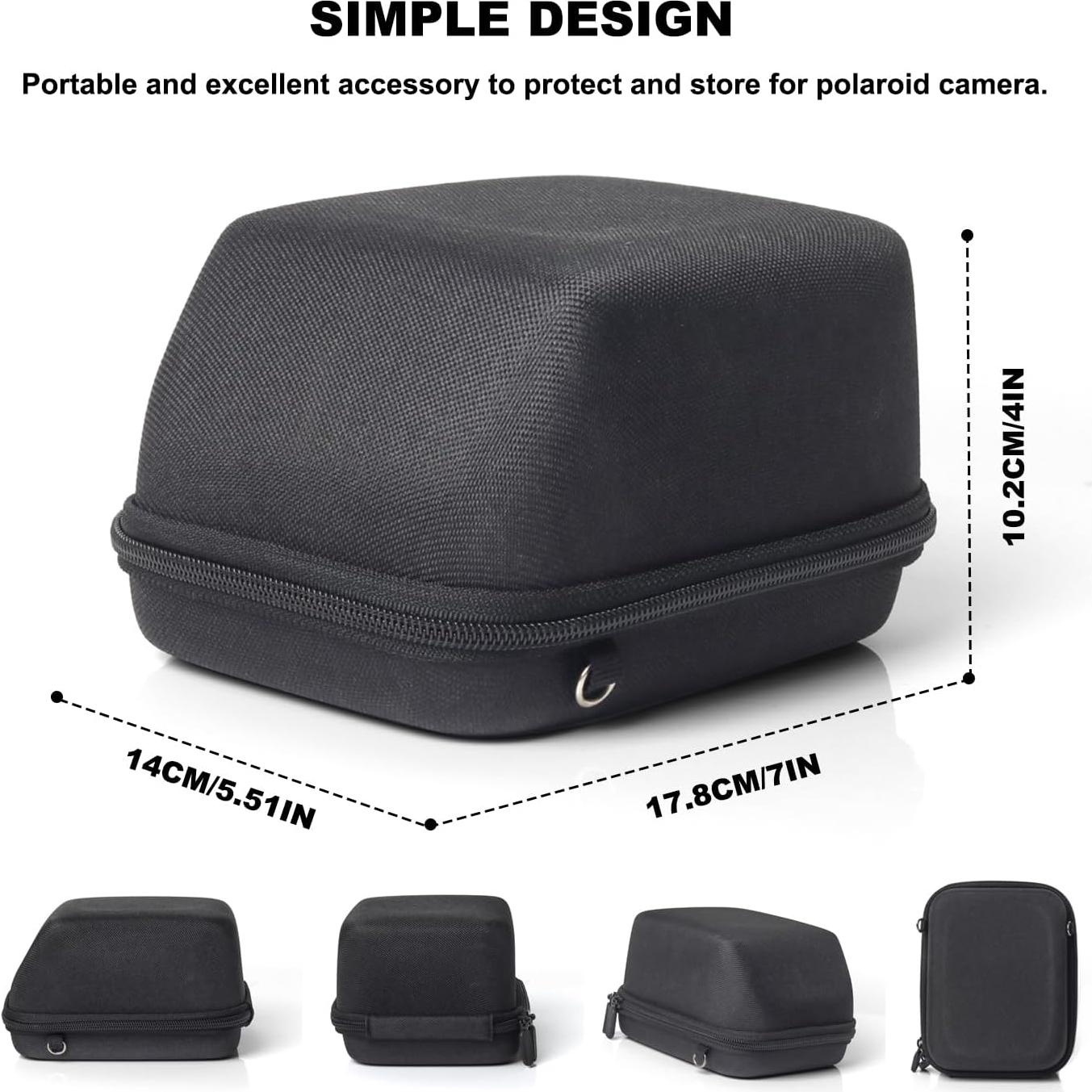 Funda de cámara Polaroid OneStep Aisnyho EVA negra