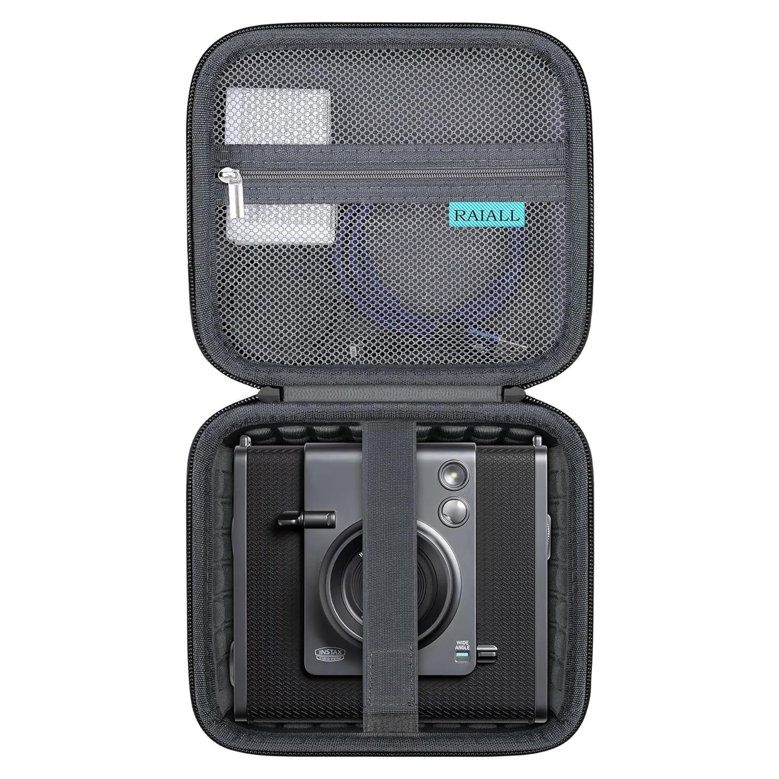 Funda para Cámara Fujifilm INSTAX Wide EVO 2-en-1 Negra