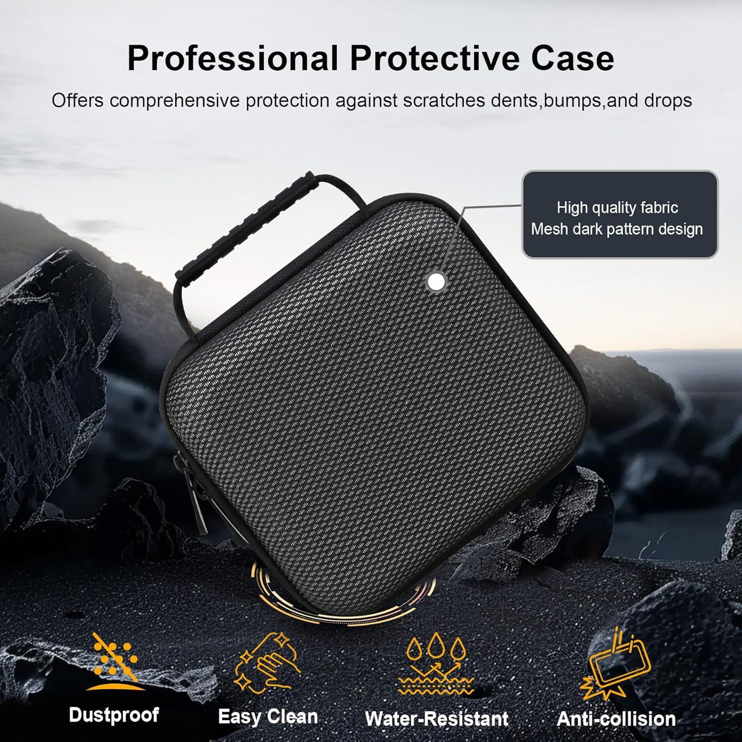 Funda para Cámara Fujifilm INSTAX Wide EVO 2-en-1 Negra