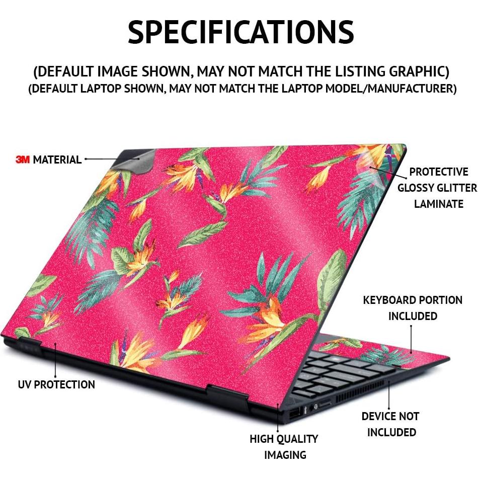 Piel de Brillo Glossy Glitter MightySkins para HP Envy x360 16"