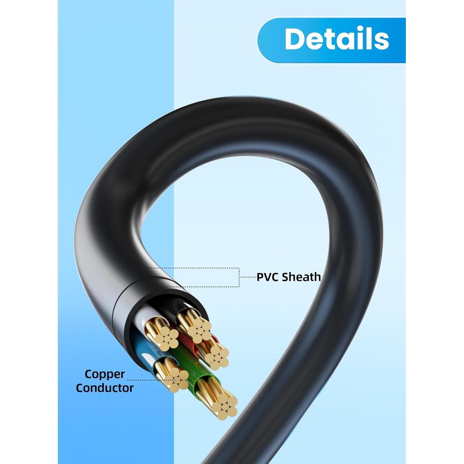 Cable de Alimentación CA 1.8m UL Compatible Polaroid FLM-2632