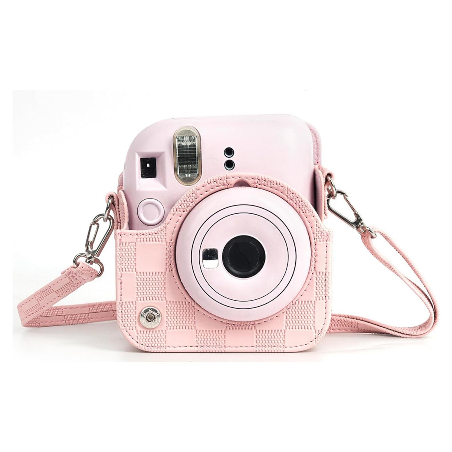 Funda Protectora para Cámara Fuji Polaroid Mini12 Damaite Rosa