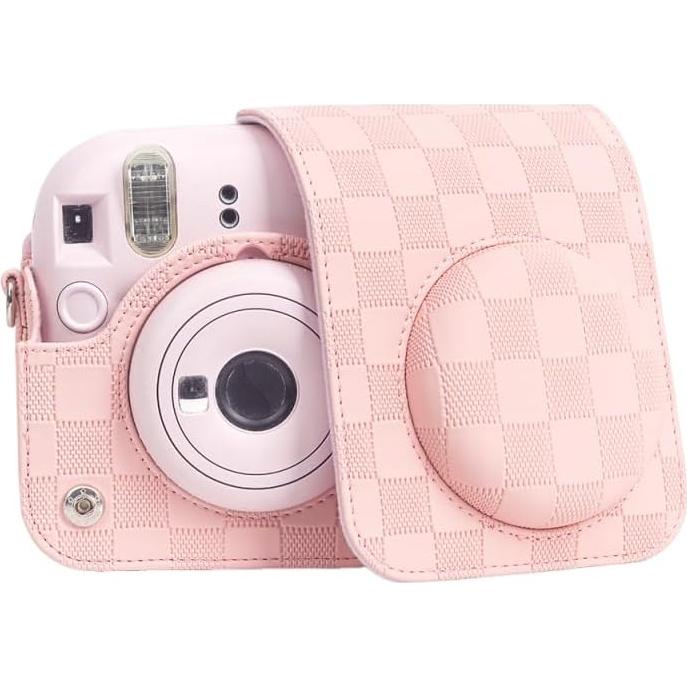 Funda Protectora para Cámara Fuji Polaroid Mini12 Damaite Rosa