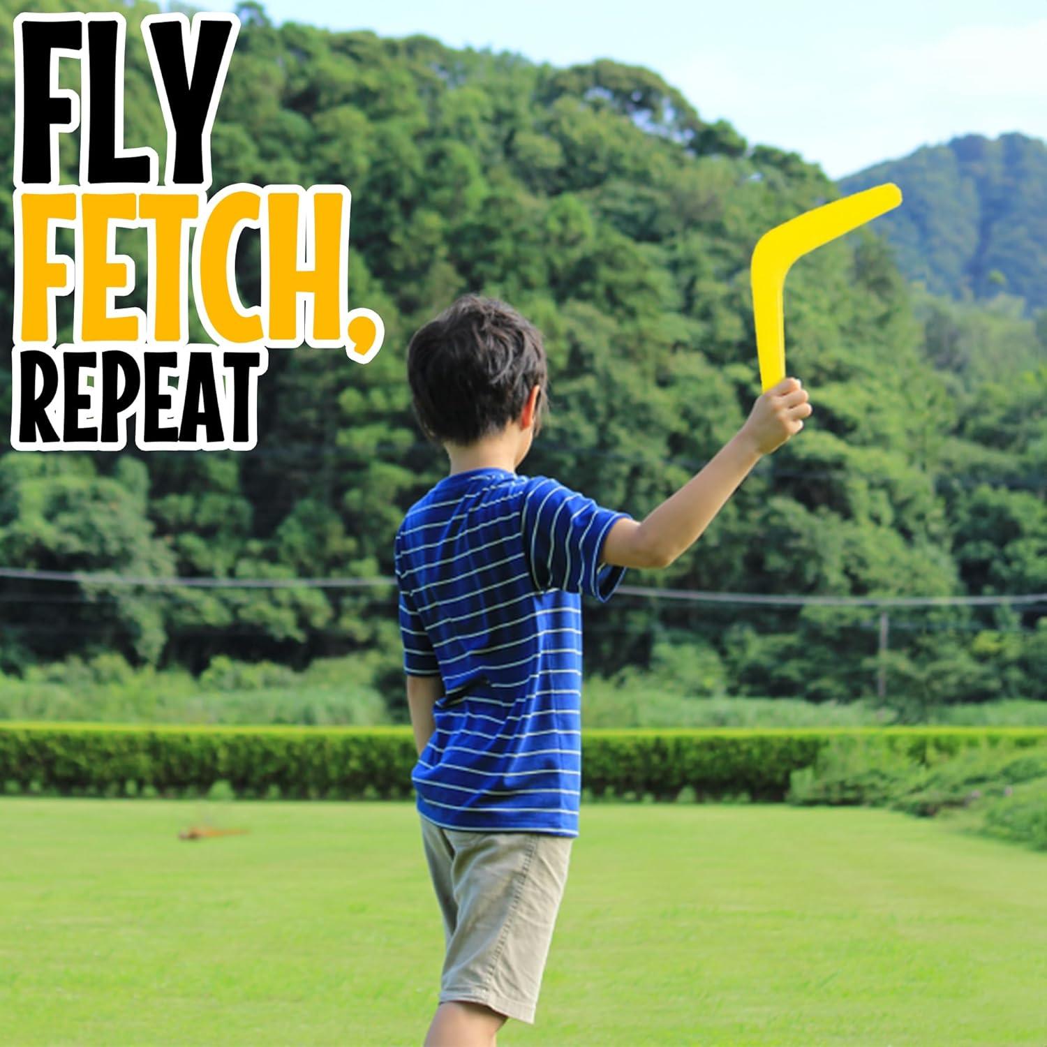 Boomerangs de Plástico Fun Express - Paquete de 48 - 25,4 cm