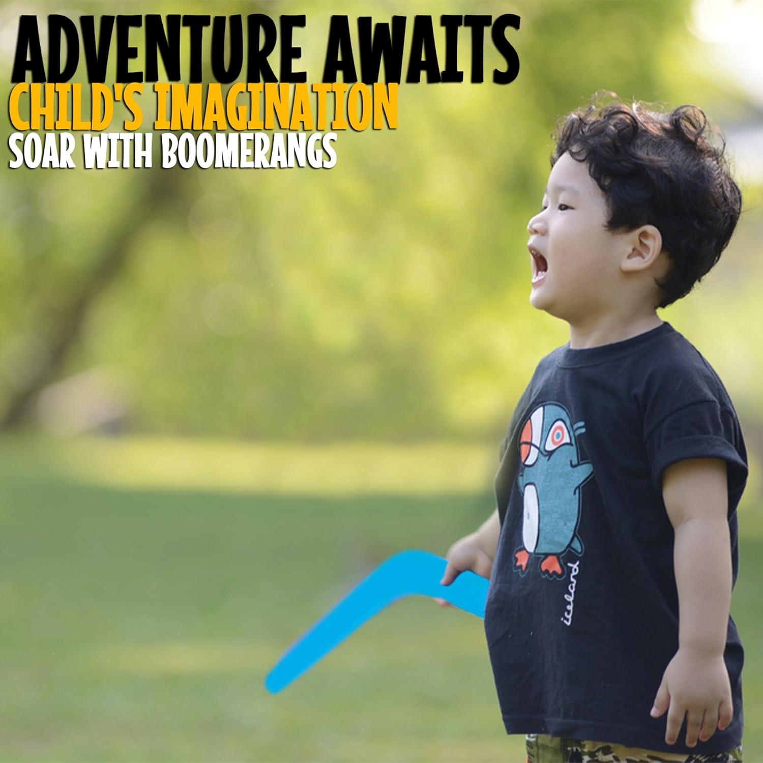 Boomerangs de Plástico Fun Express - Paquete de 48 - 25,4 cm