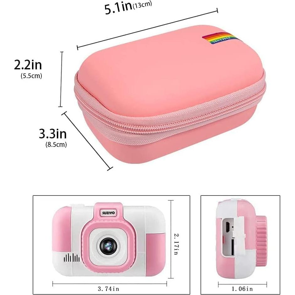 Funda de cámara Leayjeen para niños SUZIYO - Rosa