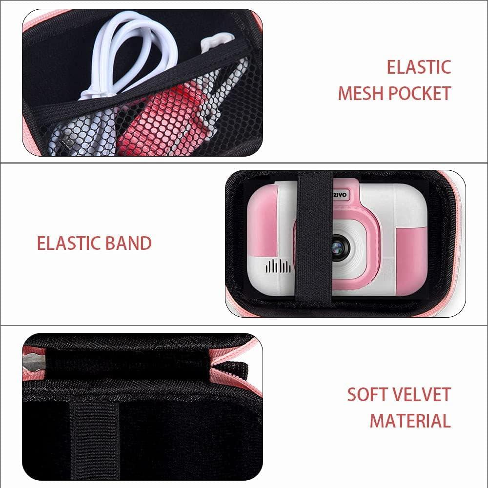 Funda de cámara Leayjeen para niños SUZIYO - Rosa