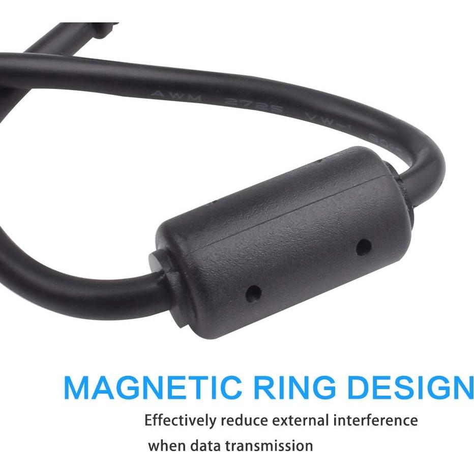 Cable USB 2.0 Guy-Tech para Cámara Polaroid y Nikon 480Mbps