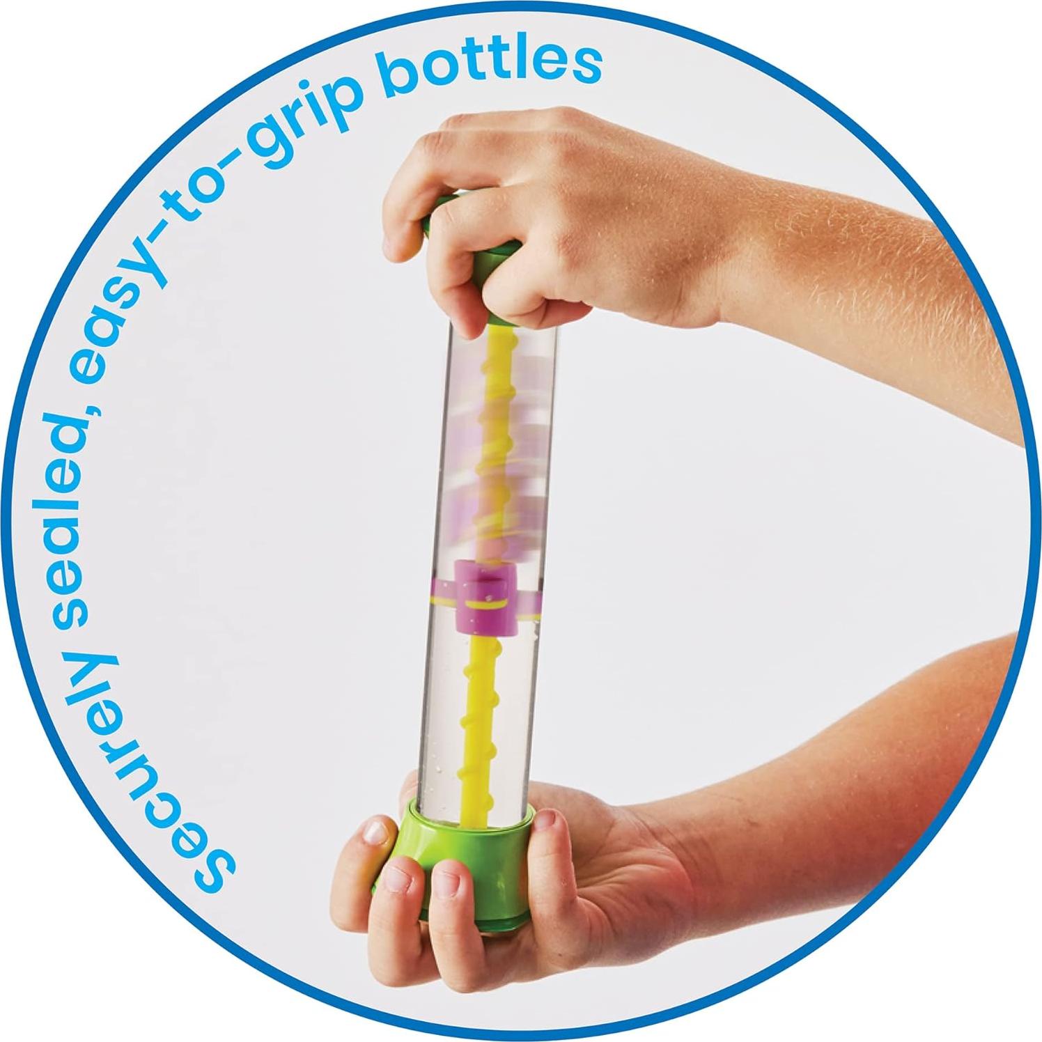 Tubos Sensoriales hand2mind Set de 4 Juguetes Calmantes