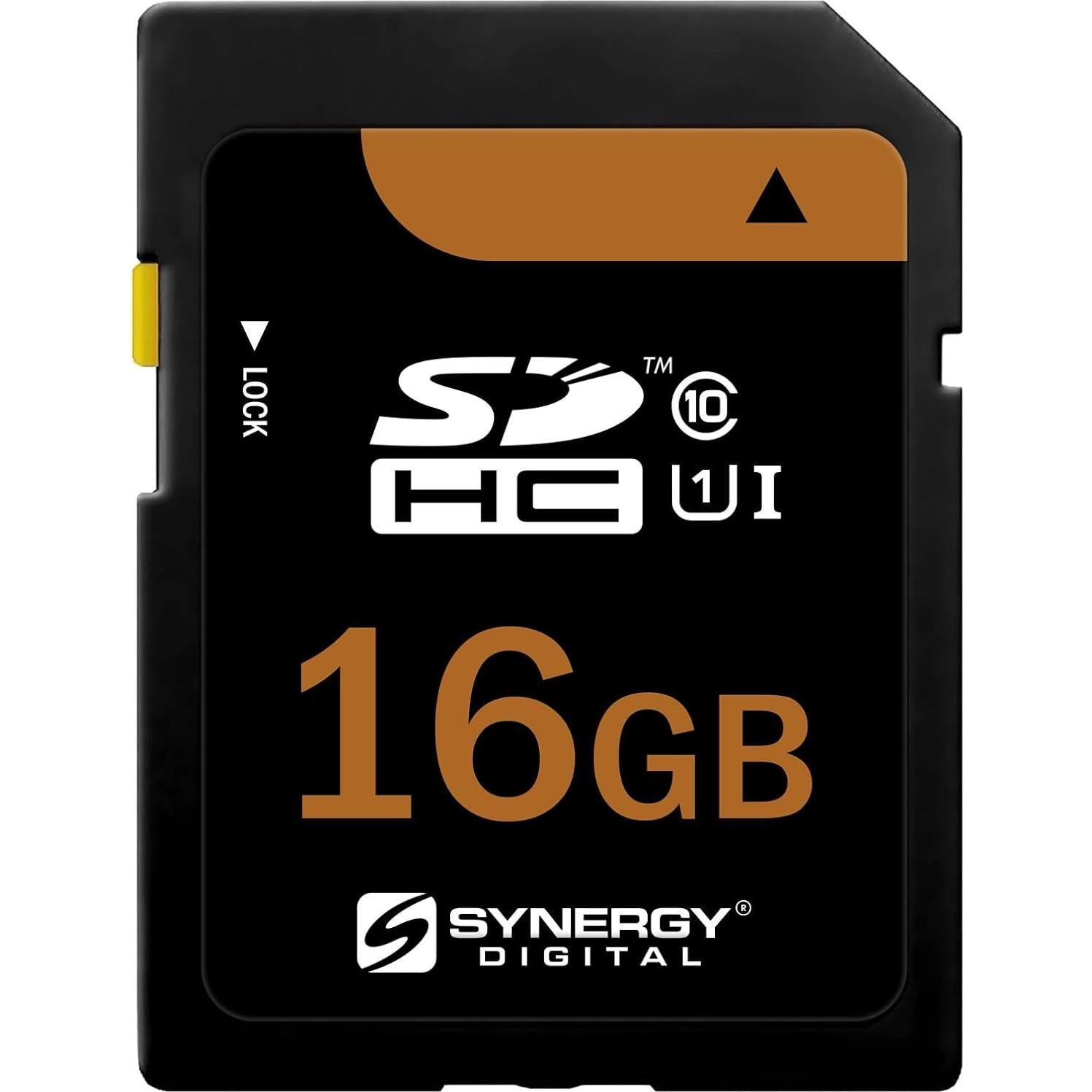Tarjeta de Memoria Synergy Digital 16GB SDHC UHS-I Clase 10