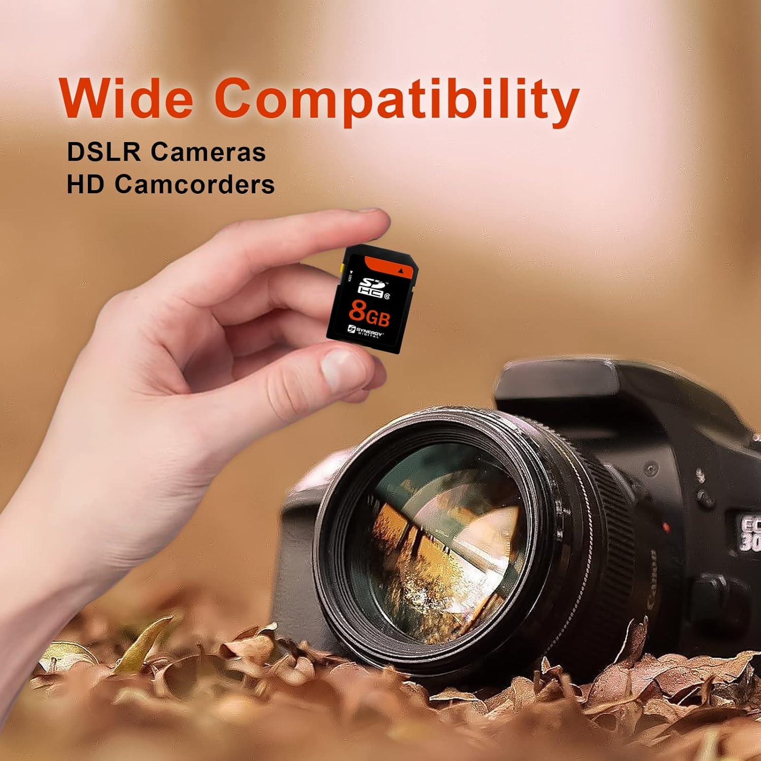 Tarjeta de Memoria SDHC 8GB Synergy Digital Clase 10 UHS-I