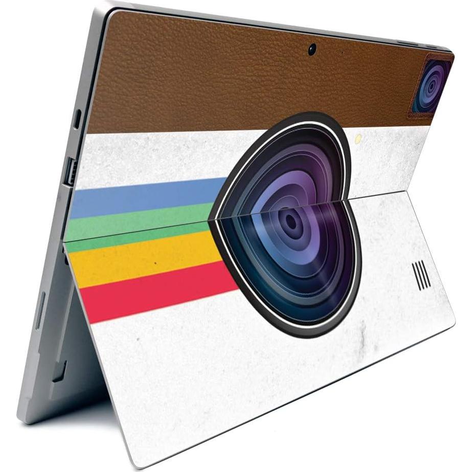 Piel de Fibra de Carbono MightySkins para Surface Pro 7 - Polaroid Vintage