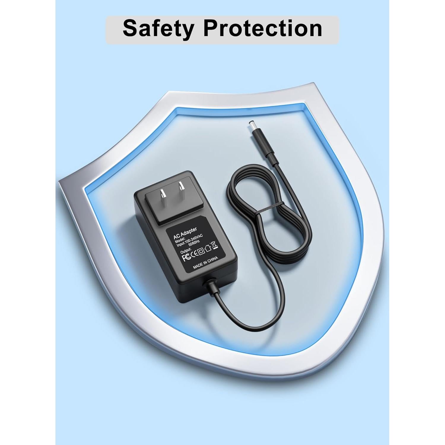 Adaptador AC DC 1.22m Polaroid 19GSR3000 24GSR3000 PSU