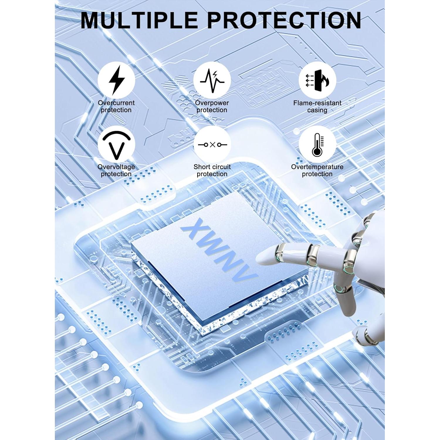 Adaptador AC DC 1.22m Polaroid 19GSR3000 24GSR3000 PSU