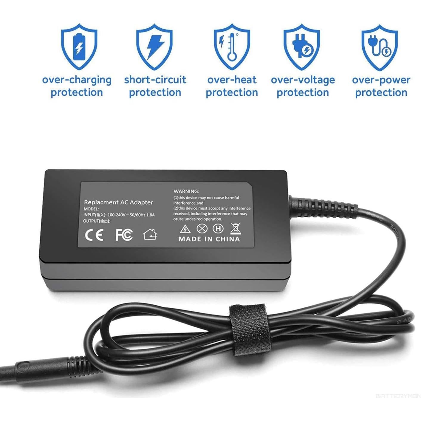 Adaptador de corriente AC-DC 12V 3A Xzrucst para Polaroid